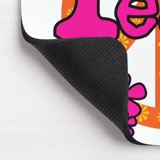 Stijlvrede van 60 s muismat (Hoek)