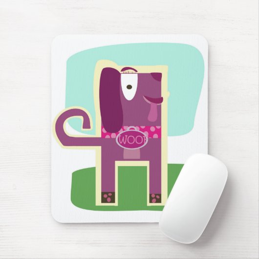 stijlvrouw muismat (Met muis)