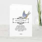  stijlzwart, rondje met elefeltower afdrukken kaart (Achterkant)