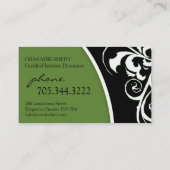 Stijlzwijn : Visitekaartje (Achterkant)