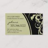 Stijlzwijn : Visitekaartje (Achterkant)