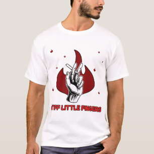 Stijve pink Punk T-shirt