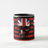 stijve schedel met geunde hendel mok (Midden)