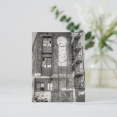 Stik Man Graffiti, Shoreditch London Briefkaart (Staand voorkant)