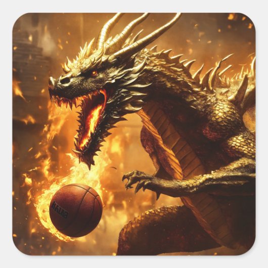 Stikar ambachten geschenk ambachten vierkante sticker (Voorkant)