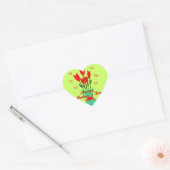 Stiker Heart to Mothers Day Hart Sticker (Envelop)