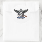 STIKER ROND UNITED WE CONQUER RONDE STICKER (Tas)