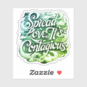 Stiker verspreidde liefde sticker (Vel)