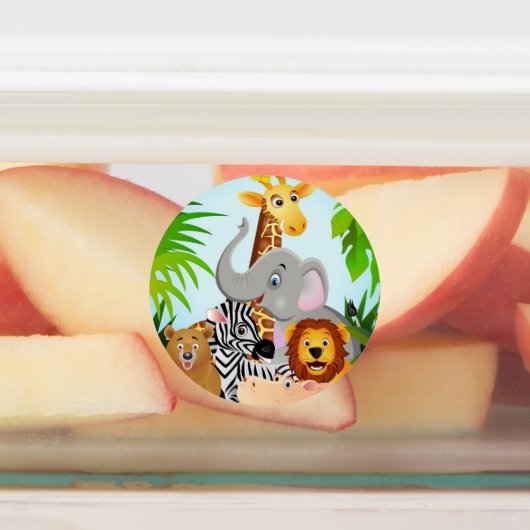 stikers safari labels (Aangebracht)