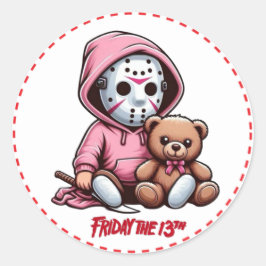 Stikers Venerdì 13 Ronde Sticker