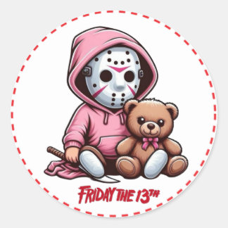 Stikers Venerdì 13 Ronde Sticker