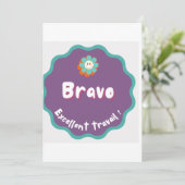 Stikers zijn geschikt voor moeders kaart (Staand voorkant)