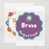 Stikers zijn geschikt voor moeders kaart (Voorkant / Achterkant)