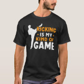 Stikken is mijn soort game-karaatontwerp t-shirt (Voorkant)