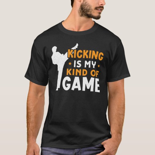 Stikken is mijn soort game-karaatontwerp t-shirt (Voorkant)