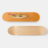 Stikken Tongue Persoonlijk Skateboard (Horizontaal)