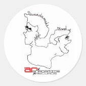 stikker ronde sticker (Voorkant)