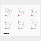 stikker ronde sticker (Vel)