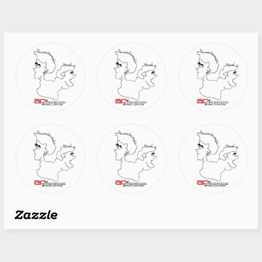 stikker ronde sticker (Vel)