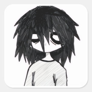 Stikker Vierkante Sticker