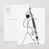 Stikman Briefkaart (Voorkant / Achterkant)