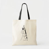 Stikman Tote Bag (Voorkant)
