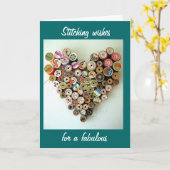 STIKSELS FANTASTISCHE 40ste VERJAARDAG WENSEN Kaart (Gele Bloem)