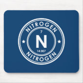 Stikstof Element Blauw Muismat (Voorkant)