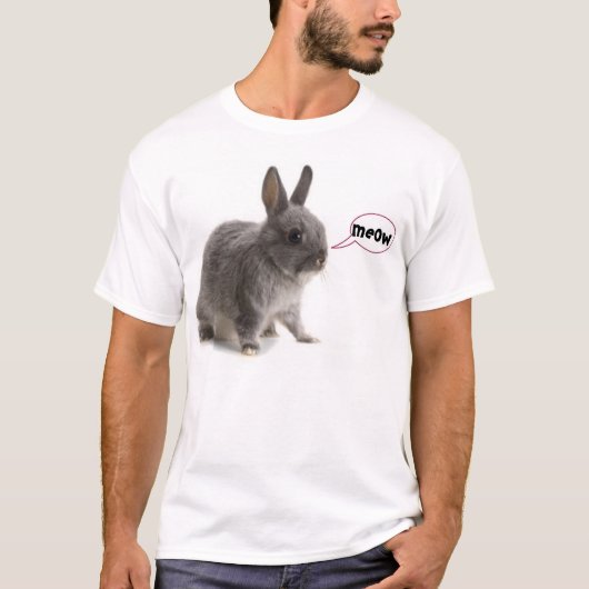 Stil als een konijntje t-shirt (Voorkant)