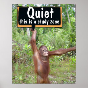 Stil alsjeblieft Classroom Poster