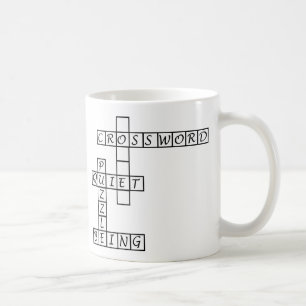 Stil alsjeblieft - Crossword Koffiemok