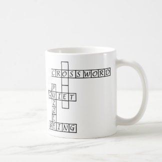 Stil alsjeblieft - Crossword Koffiemok