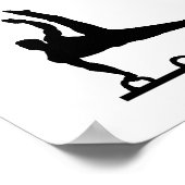 Stil alsjeblieft gymnast op het werk poster (Hoek)