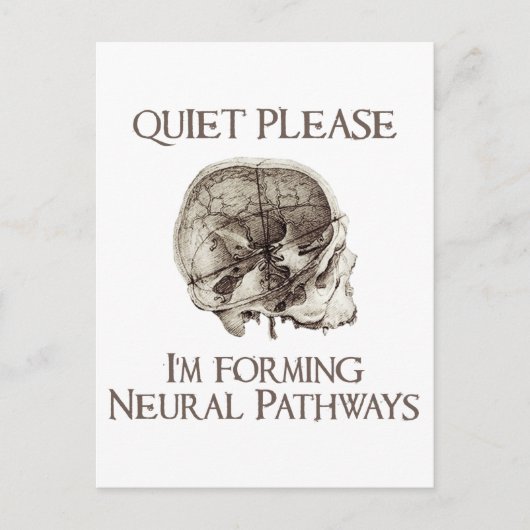Stil alsjeblieft: Ik maak Neurale Pathways Briefkaart (Voorkant)