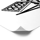 Stil alsjeblieft maak artistiek op het werk poster (Hoek)