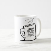 Stil alsjeblieft Mok (Voorkant rechts)