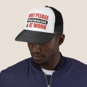 Stil, apotheker op het werk trucker pet (In situ)