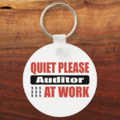 Stil, auditor op het werk sleutelhanger (Voorkant)