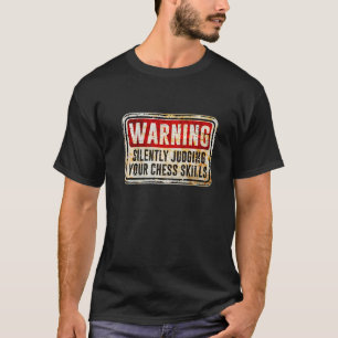 Stil beoordelen van je waarschuwingsbord voor sche t-shirt
