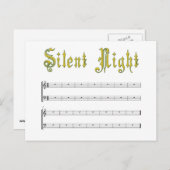 Stil briefkaart (Voorkant / Achterkant)