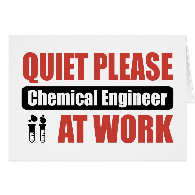 Stil, Chemische engineer op het werk (Voorkant Horizontaal)