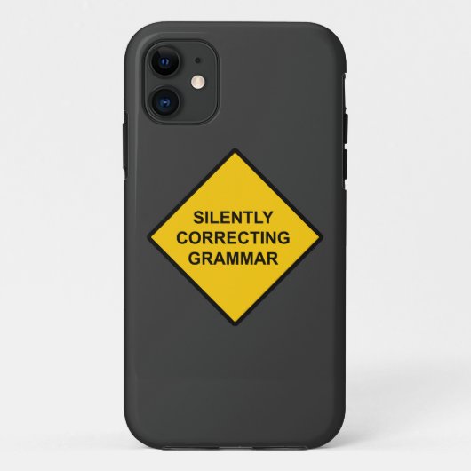 Stil corrigeren Grammar Case-Mate iPhone Case (Achterkant)