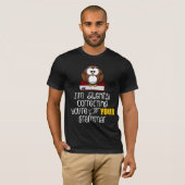 Stil corrigeren van je Grammar Sarcastic Owl T-shirt (Voorkant volledig)