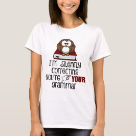 Stil corrigeren van je Grammar Sarcastic Owl T-shirt