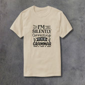 Stil corrigeren van uw grammatica t-shirt