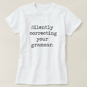 Stil corrigeren van uw grammaticale Shirt