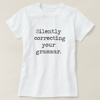 Stil corrigeren van uw grammaticale Shirt