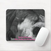 stil de baby slaapt muismat (Met muis)