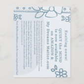 Stil de MMInd Book Promotional Announountion Flyer (Achterkant)