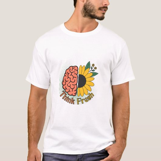 Stil de ruis, beheer de geest t-shirt (Voorkant)